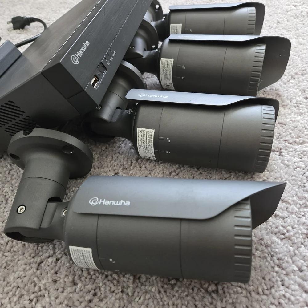 Hanwha security camera